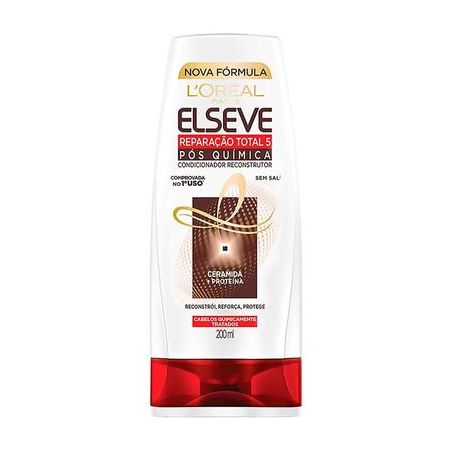 Condicionador reestruturador pos quimica elseve 200ml
