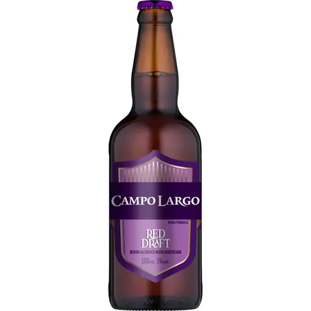 CHOPP CAMPO LARGO DRAFT RED 500ML