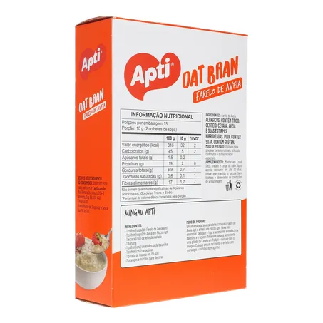 Farelo Aveia Apti 150g Oat Bran  360-14