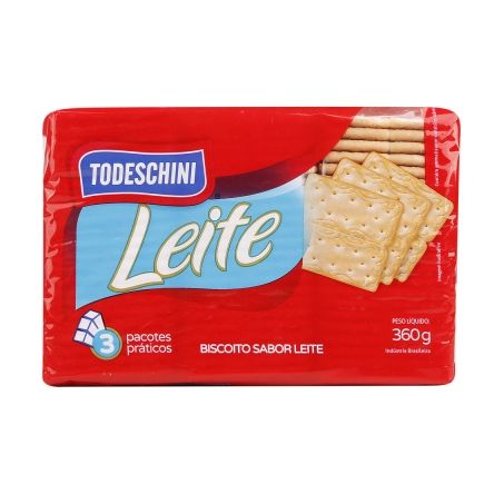 Bisc Todeschini Doce 360g Leite