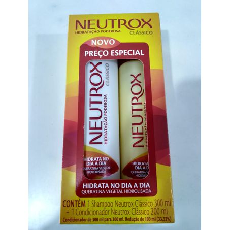 SHAMPOO + COND NEUTROX 500ML CLASSICO