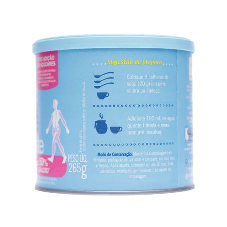 Café 3 corações com leite zero açúcar 265g 360-15