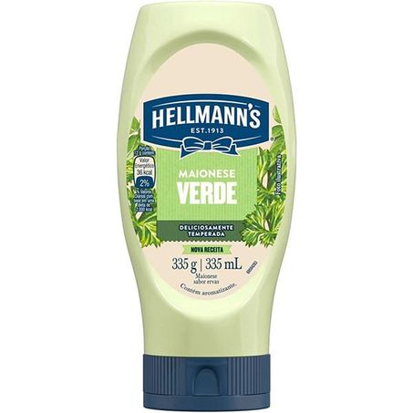 Maionese hellmanns 335g verde