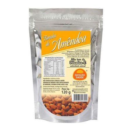 Farinha de amêndoas Geração Saúde integral 120g