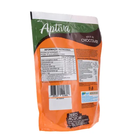 MISTURA PARA BOLO APTI CHOCOLATE ZERO ACUCAR 400G 360-15