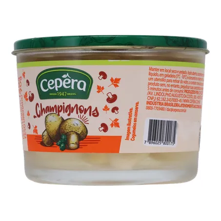 Cogumelos em conserva cepêra champignon 360-3