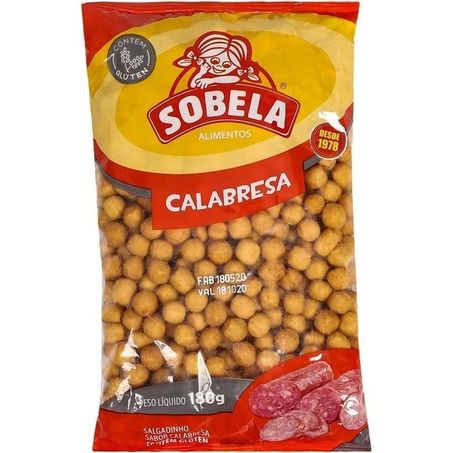 SALGADINHO SOBELA DE TRIGO CALABRES 180G
