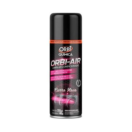 LIMPA AR ORBI AIR 200ML CARRO NOVO