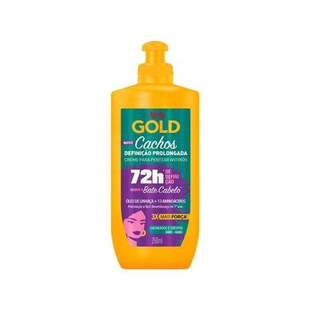 CREME PENTEAR NIELY GOLD CACHOS DEFINIÇÃO PROLONGADA 250g