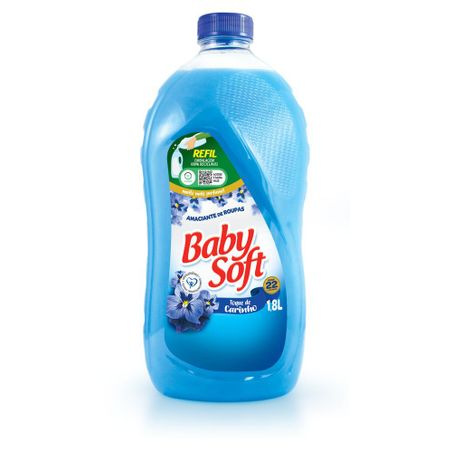 Amaciante Baby Soft Toque De Carinho Refil Frasco 1,8l 
 