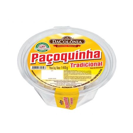 Paçoca da colonia rolha 140g