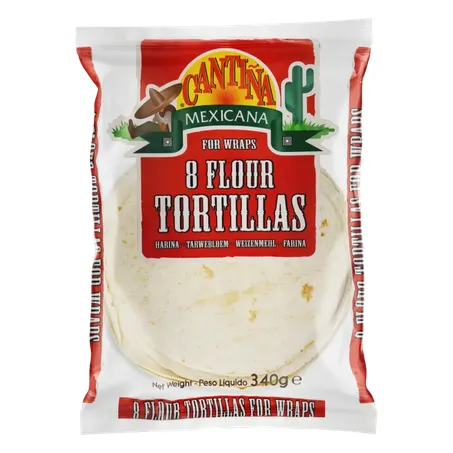 Tortillas Cantina Mexicana 340g Farinha