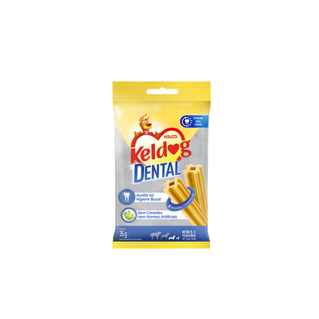 Osso Para Cães Pequenos Keldog Dental 35g
