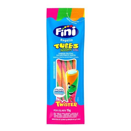 BALA FINI 15G TUBES TWISTER CITRICO CX 12.0