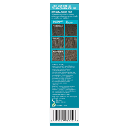 TINTURA GECIN 5 BARBA CAST CLARO 360-3