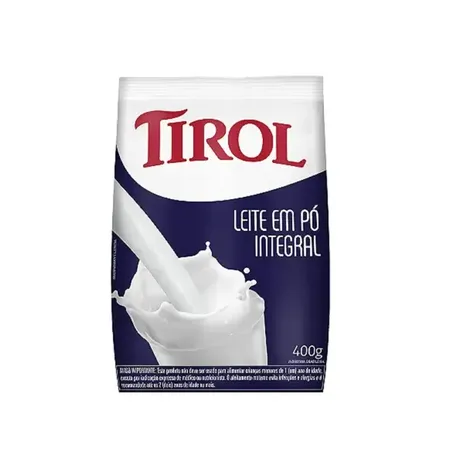 LEITE EM PO TIROL 400G INTEGRAL