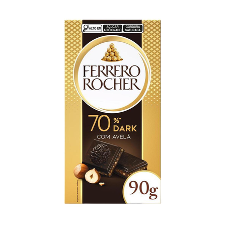 Chocolate Ferrero Rocher 90g - Dark