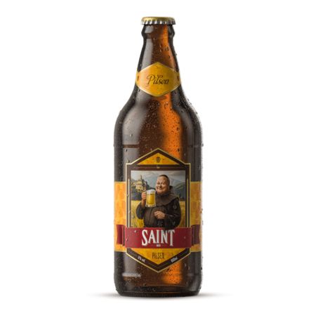 Cerveja saint bier 500ml pilsen