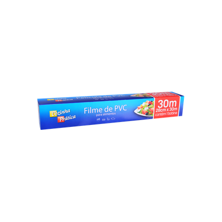 Filme de PVC Cozinha Prática Tam. 28cmx30m