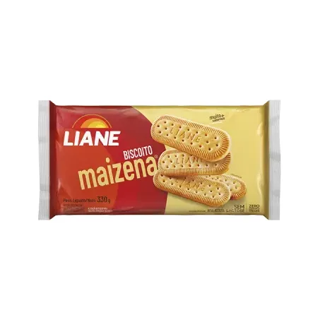 BISCOITO LIANE MAIZENA SEM LACTOSE 330G