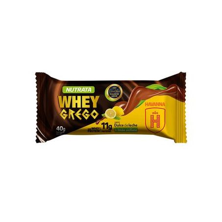 Barra proteina havanna dulce de leche/limao nutrata 40g