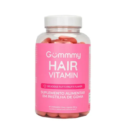 Gummy hair vitamin c/ 60 gomas 180gr tu