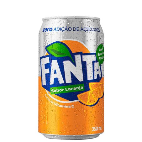Refrigerante fanta zero lata 350ml