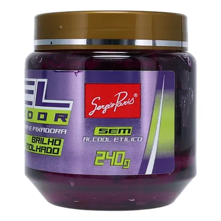 Gel fixador sergio paris brilho m.media 360-8