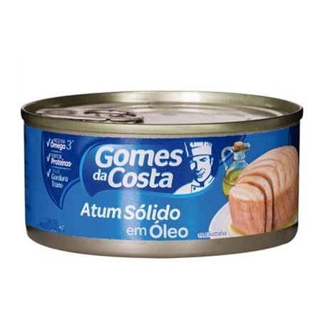 Atum gomes da costa solido oleo 170g