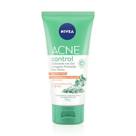 Sabonete em gel nivea facial acne control frasco 150ml