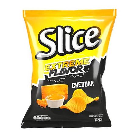 BATATA SLICE 90G EXTR FLAV CHEDD