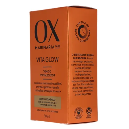 Tônico Capilar Fortalecedor Mari Maria Ox Vita Glow Frasco com 30Ml 360-5