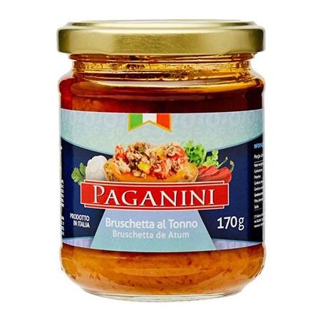 MOLHO PAGANINI 170G BRUSCHETTA ATUM