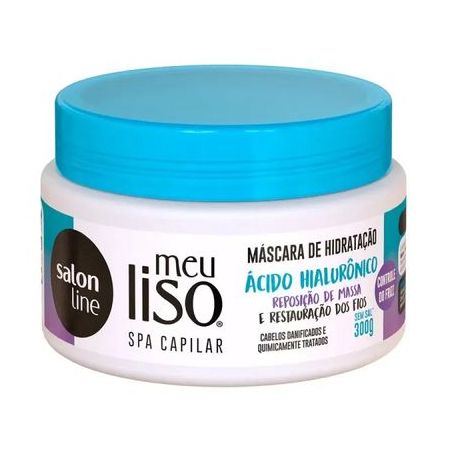 MASC SALON LINE 300G MEU LISO ACIDO HIALURONICO