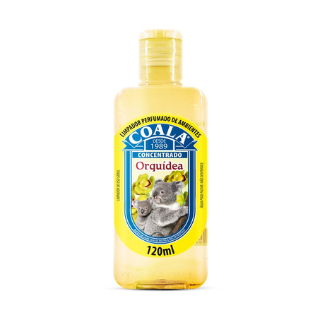 Limpador Coala Concentrado Perfumado de Orquidea Frasco com 120Ml
