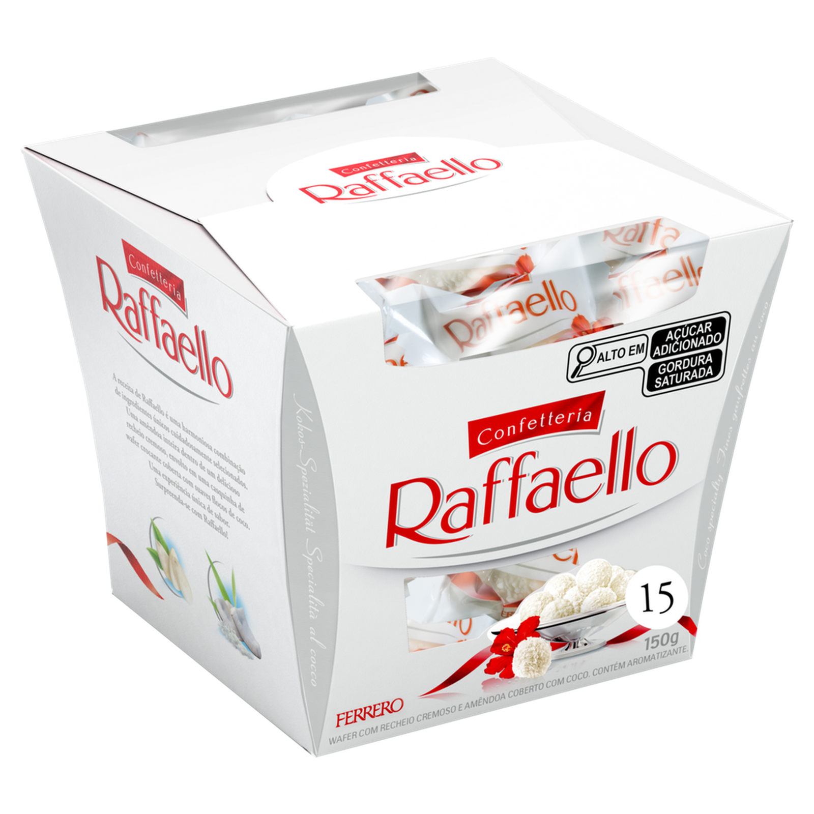 Raffaello 15 unis 150g