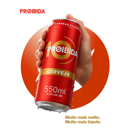 CERVEJA PROIBIDA PILSEN LATA 550ML 360-1