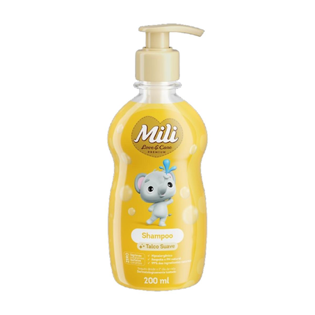 Shampoo Mili Love & Care 200ml - Talco
