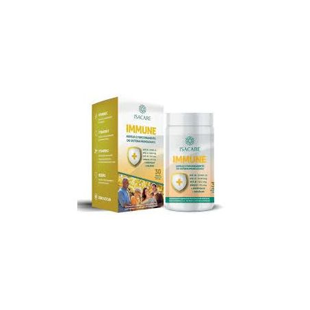 SUPLEMENTO ALIMENTAR IMMUNE ISACARE C/30CAP 