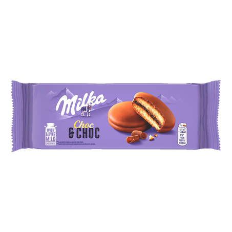 Biscoito Milka Choc & Choc 150g