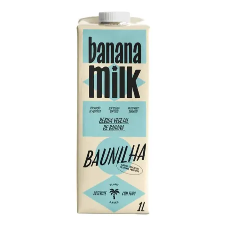 Beb banana milk baunilha 1l