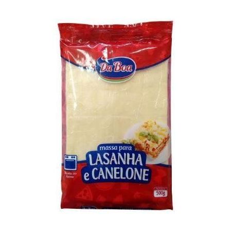 Massa de lasanha nossa massa 500g canelon