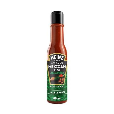 PIMENTA FORTE MEXICAN JALAPENO HEINZ 80ML
