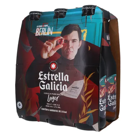 Cerv estrela galicia ln 355ml 6un 360-21
