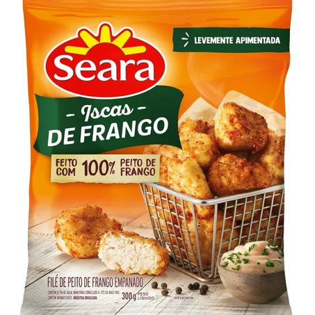 ISCAS EMPANADA APIMENTADA SEARA 300G