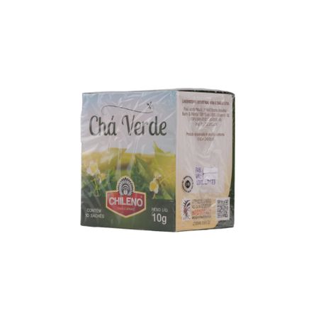 Chá Verde Chileno Caixa com 10un - 10gr 360-7