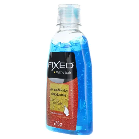 Gel fixed modelador brilho molhado 250g 360-4