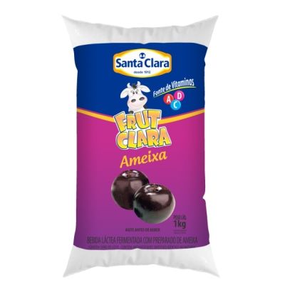 Bebida láctea ameixa santa clara sch 1l