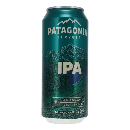 Cerveja IPA Patagonia Puro Malte Lata 473ml 360-35