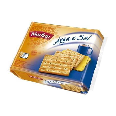 Bisc Marilan Laminado Salgado 300g Agua e Sal